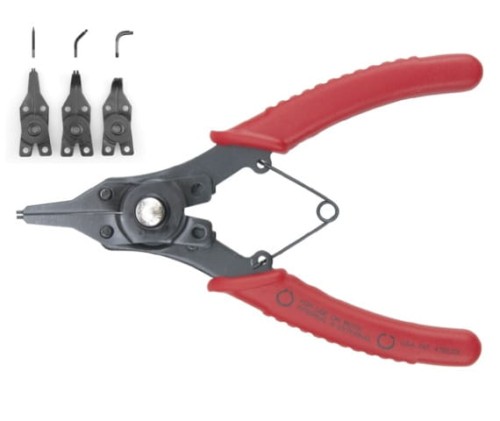 YATO SZCZYPCE SEGERA UNIWERSALNE 160MM, KPL 4 KOŃCÓWKI YT-2130