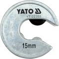 YATO OBCINAK KRĄŻKOWY DO RUR 15MM YT-22353