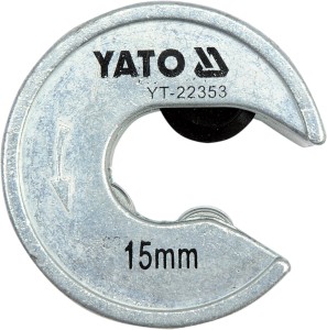 YATO OBCINAK KRĄŻKOWY DO RUR 15MM YT-22353