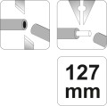 YATO PRZECINAK IZOLOWANY 125MM YT-2261