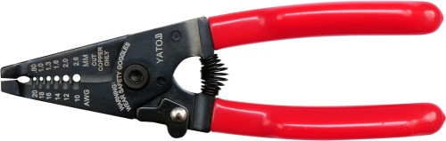 YATO SZCZYPCE DO ŚCIĄGANIA IZOLACJI 0.8-2.6MM YT-2267