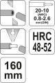 YATO SZCZYPCE DO ŚCIĄGANIA IZOLACJI 0.8-2.6MM YT-2267