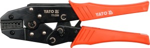 YATO SZCZYPCE DO ZACISKANIA KONEKTORÓW 220MM  0,5-4,0MM YT-2299