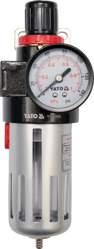 YATO  REDUKTOR Z FILTREM Z MANOMETREM 1/2" YT-2383