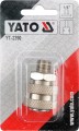 YATO SZYBKOZŁĄCZE GWINT ZEWNĘTRZNY 1/4" YT-2390