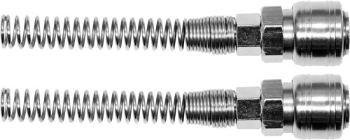 YATO SZYBKOZŁĄCZE NA WĄŻ ŻEŃSKIE FI6x10MM 2 SZTUKI YT-24101
