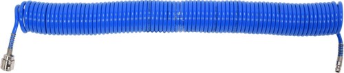 YATO WĄŻ PNEUMATYCZNY SPIRALNY 5.5MMx8MMx15M PU Z SZYBKOZŁĄCZAMI YT-24203