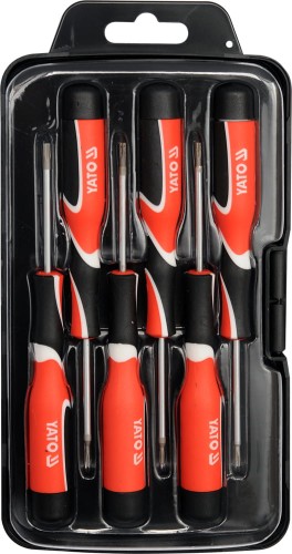 YATO WKRĘTAKI PRECYZYJNE TORX 6 SZT. (T5,T6,T7,T8, T9,T10) YT-25862