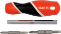 YATO WKRĘTAK Z DWUSTRONNYMI WYMIENNYMI BITAMI YT-25971