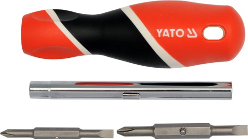 YATO WKRĘTAK Z DWUSTRONNYMI WYMIENNYMI BITAMI YT-25971