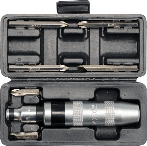 YATO  WKRĘTAK UDAROWY CR-V +6 BITÓW YT-2802