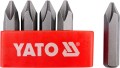 YATO ZESTAW BITÓW DO WKRĘTAKÓW UDAROWYCH PH2 5/16" 5 SZT. YT-2810