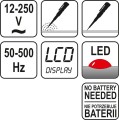 YATO PRÓBNIK NAPIĘCIA 12-250V YT-2862