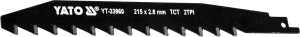 YATO BRZESZCZOT SZYBKOTNĄCY DO SILIKATÓW I POROTHERMU 215MM DLA PIŁ YT-33960