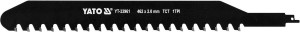 YATO BRZESZCZOT SZYBKOTNĄCY DO SILIKI I POROTERMU 462MM DLA PIŁ SZABLASTYCH YT-33961