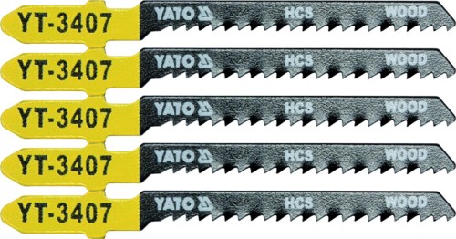YATO BRZESZCZOT DO WYRZYNARKI TYP T 13TPI DO DREWNA 5 SZTUK YT-3407