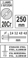 YATO  NITOWNICA BOCZNA STANDARD 2,4-4,8MM YT-36007