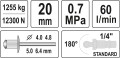 YATO NITOWNICA PNEUMATYCZNA 4,0 - 6,4MM YT-36177 - DARMOWA WYSYŁKA