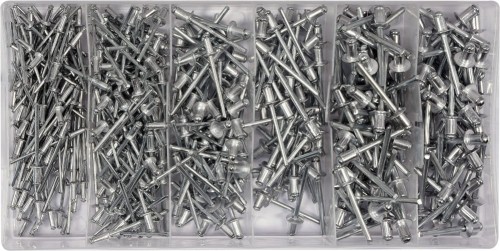 YATO ZESTAW NITÓW ALUMINIOWYCH ZRYWALNYCH MIX 400 SZTUK YT-36420