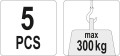 YATO ROLKI DO TRANSPORTU MEBLI 300 KG YT-37490