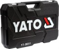 YATO ZESTAW NARZĘDZIOWY 1/4" 3/8" I 1/2" KPL 150 SZT. YT-38811 - DARMOWA WYSYŁKA
