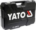 YATO ZESTAW NARZĘDZIOWY 1/2'' 128 CZĘŚCI YT-38872 - DARMOWA WYSYŁKA