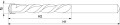 YATO WIERTŁO DO BETONU WALCOWE 5x90MM YT-4362