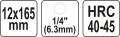 YATO WIETŁO DO DREWNA 4-OSTRZOWE12MM HEX YT-46681