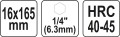 YATO WIERTŁO DO DREWNA 4-OSTRZOWE 18MM HEX YT-44684