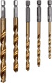 YATO ZESTAW WIERTEŁ DO METALU 4-10MM 5 SZT. YT-44700