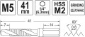 YATO WIERTŁO-GWINTOWNIK M5 HEX YT-44842