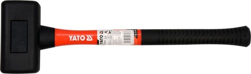 YATO MŁOTEK GUMOWY BEZODRZUTOWY 2.4KG TRZON Z WŁÓKNA SZKLANEGO YT-46270