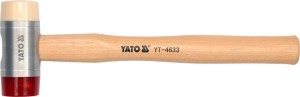 YATO MŁOTEK BLACHARSKI 250G Z DREWNIANĄ RĄCZKĄ 280MM YT-4631