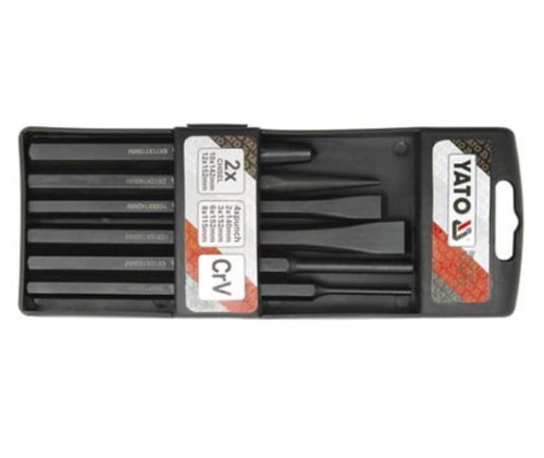 YATO  ZESTAW PRZECINAKÓW I PUNKTAKÓW 6 CZĘŚCI YT-4712