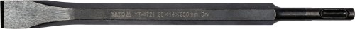 YATO DŁUTO WĄSKIE SDS+ 20x14x250 MM, CRV YT-4721
