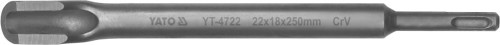 YATO  BRUZDOWNIK SDS PLUS 22x18x250MM YT-4722