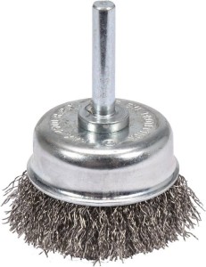 YATO SZCZOTKA CZOŁOWA Z TRZPIENIEM 50MM INOX YT-47497