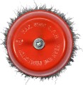 YATO SZCZOTKA CZOŁOWA Z TRZPIENIEM 100MM INOX YT-47511