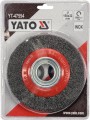 YATO SZCZOTKA TARCZOWA 150 MM 32 MM INOX YT-47554