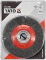 YATO SZCZOTKA TARCZOWA 200 MM 32 MM INOX YT-47555
