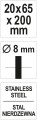 YATO SZCZOTKA DRUCIANA CYLINDRYCZNA 20MM YT-47695