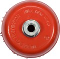 YATO SZCZOTKA TARCZOWA 125MM M14 NYLON RED YT-47787