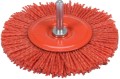 YATO SZCZOTKA TARCZOWA Z TRZPIENIEM 100 MM NYLON YT-47792