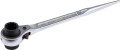 YATO  DWUSTRONNY KLUCZ NASADKOWY Z GRZECHOTKĄ 19x22MM YT-4937