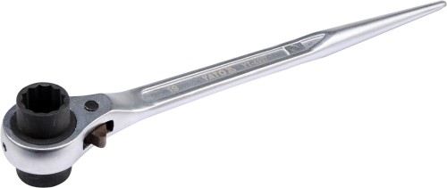 YATO  DWUSTRONNY KLUCZ NASADKOWY Z GRZECHOTKĄ 19x22MM YT-4937