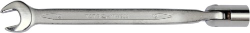 YATO KLUCZ PŁASKO-NASADOWY, PRZEGUBOWY 12MM YT-4953