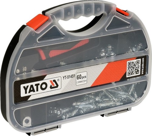 YATO ZACISKARKA DO KOŁKÓW MOLLY Z 60 KOŁKAMI YT-51451
