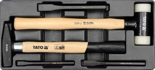 YATO  WKŁADKA DO SZUFLADY MŁOTKI + PRZECINAKI YT-5540