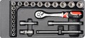 YATO  WKŁADKA DO SZUFLADY ZESTAW 3/8" 22 CZ. YT-5542