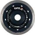 YATO TARCZA125MM DO CIĘCIA I SZLIFOWANIA CERAMIKI ORAZ GRESU BEZ USZCZERBIEŃ YT-59972